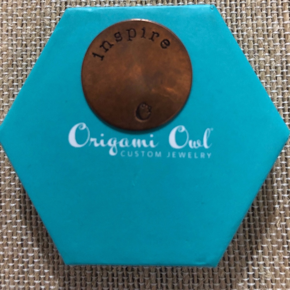 Origami Owl Large Inspire Plate